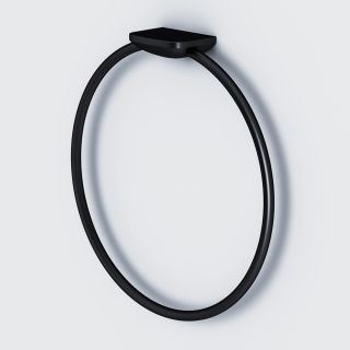 Кольцо для полотенец Am.Pm Inspire 2.0 чёрный матовый A50A34422